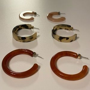 Anthropologie Earrings Set